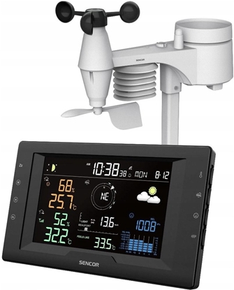 Attēls no Sencor SWS 9400 Stacja pogody PRO 5w1