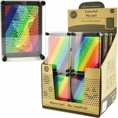 Изображение Sensoryczna kostka XL tablica szpilkowa 10x15cm