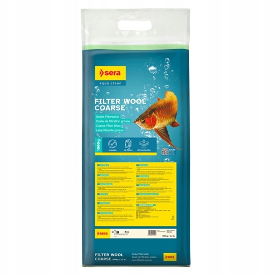 Изображение Sera Filter Wool, filter wool, gruboziarnista, 1 kg