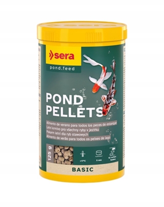 Attēls no Sera Pond Pellets, 1000ml/125g - pokarm letni dla ryb stawowych