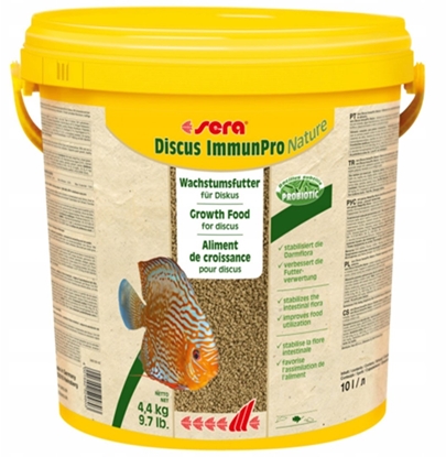 Attēls no Sera sera Discus ImmunPro Nature* 4,4kg - pokarm dla pielgnic