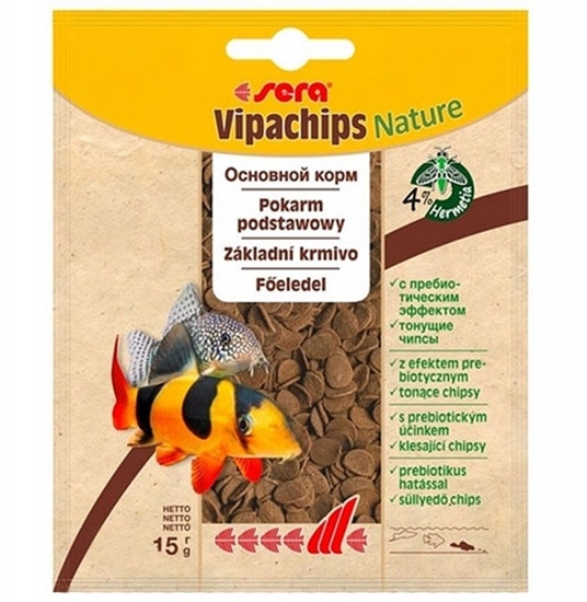 Picture of Sera Vipachips 10 l (3,6 kg), chipsy tonce - pokarm podstawowy