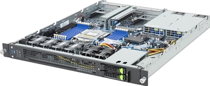Picture of Serwer Gigabyte Gigabyte Barebone E163-Z34-AAH1 (Rev. 3.x) Edge Server 1U Single Sockel SP5 6NE163Z34DR000ACH1