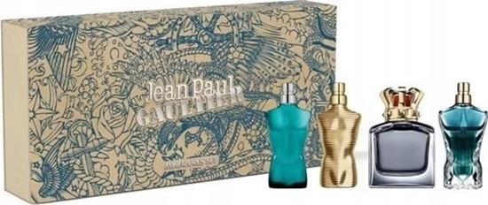 Изображение SET JEAN PAUL GAULTIER MINIATURA Le Male EDT 7ml + MINIATURA Scandal EDT 7ml + MINIATURA Le Male Elixir EDP 7ml + MINIATURA Le Beau EDT 7ml