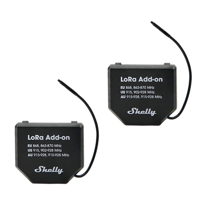 Picture of Set of 2 EU868 Relays for gen.3/4 Shelly LoRa Add-