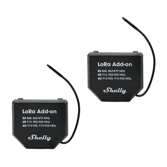 Изображение Set of 2 EU868 Relays for gen.3/4 Shelly LoRa Add-