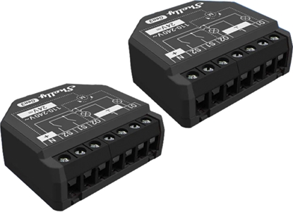 Attēls no Set of 2 Shelly 2PM Gen3 WiFi/Bluetooth Controllers
