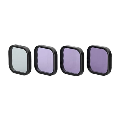 Attēls no Set of 4 Telesin CPL+ND 8/16/32 filters for GoPro Hero 13 Black (S5-FLT-13-TGP)