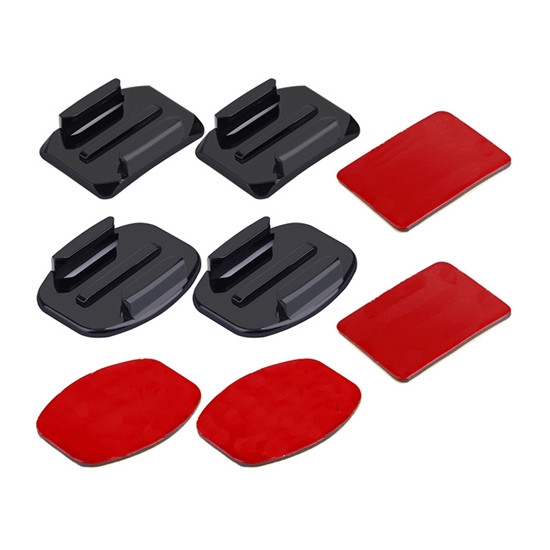 Изображение Set of Puluz stickers and mounts for spot cameras (including Insta360 X4 / X5 / DJI Osmo Action 5 Pro).