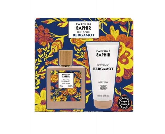 Изображение SET VERSACE SET SAPHIR Botanic Bergamot EDT spray 100ml + BODY MILK 150ml