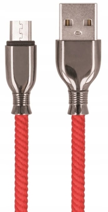 Attēls no Setty Setty cable USB - microUSB 1,0 m 3A FC-M red