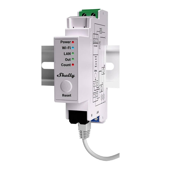 Picture of Shelly Pro EM-50 Energy Meter, WiFi/LAN
