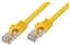 Attēls no Shiverpeaks BASIC- S - Patch- Cable - RJ- 45 (M) to RJ- 45 (M) - 1,0m - SFTP, PiMF - Cat.7 RohCable (Cable) / CAT 6a (connections) - shaped - bez haka - yellow (BS75511- Y)