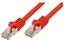Picture of Shiverpeaks BASIC-S - Patch Cable - RJ-45 (M) to RJ-45 (M) - 2.0m - SFTP, PiMF -Cat.7 Raw Cable - Shaped, without Hook - Red (BS75512-R)