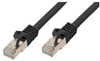 Изображение Shiverpeaks Patchcord BASIC-S Cat 7, S/FTP, PiMF, LSZH, czarny, 0.5m (BS75511-0.5S)