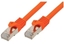 Attēls no Shiverpeaks Shiverpeaks BASIC- S - Patch- Cable - RJ- 45 (M) to RJ- 45 (M) - 1,0m - SFTP, PiMF - Cat.7 RohCable - halogen free, shaped, without Haken - orange (BS75511- O)