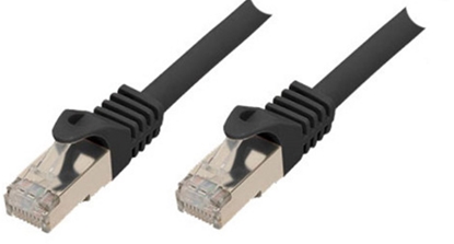 Attēls no Shiverpeaks shiverpeaks RJ45 patch cable S / FTP PIMFCat.7 cable black 1.0m (BS75511-1.5S)