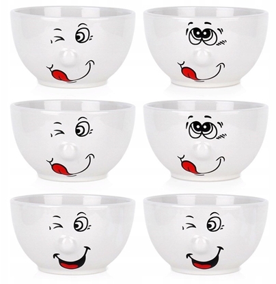 Attēls no Siaki Collection Miseczki ceramiczne buki do serwowania 13.5cm 550ml 6 sztuk. SIAKI COLLECTION 139736