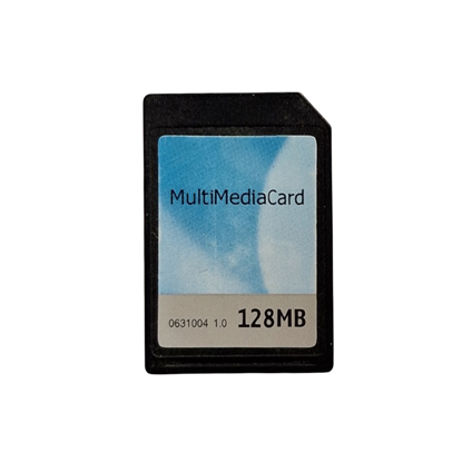 Picture of Siemens MultiMedia Card MMC atmiņas karte 128 Mb 7 Pin lietota pārbaudīta formatēta Bulk