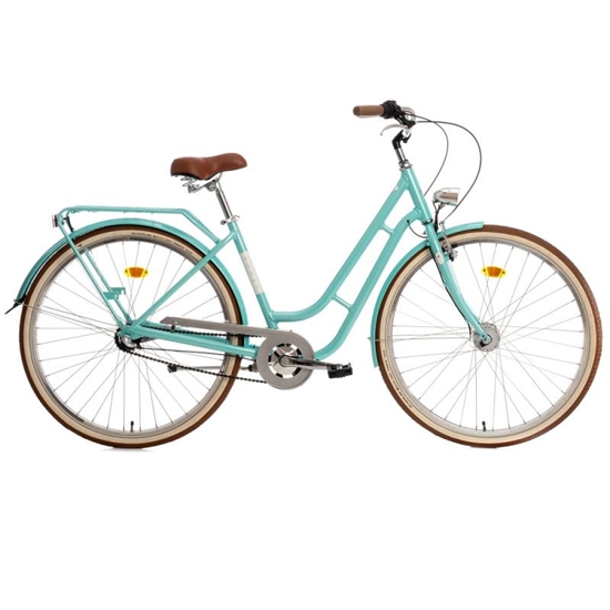 Изображение Sieviešu velosipēds ROMET Retro Luiza Lux, pistāciju krāsā
