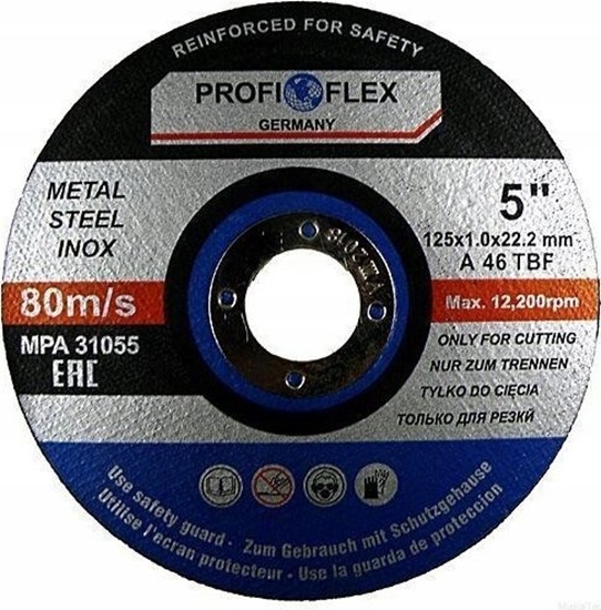 Изображение Silver TARCZA DO CICIA METALU 115 x 1,0 x 22,2mm PROFI EX10180