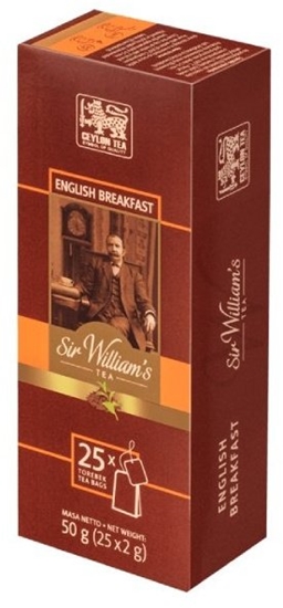 Изображение Sir Williams Herbata czarna English Breakfast 25 saszetek