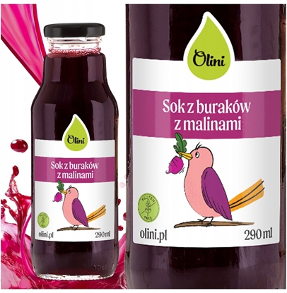 Изображение Sylveco OLINI_Sok z buraków z malinami dla dzieci 290ml