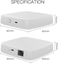 Изображение System przekazu sygnau AV Moes przewodowa stacja ZigBee - LAN, BRIDGE, RJ45