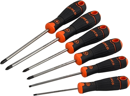 Attēls no Skrūvgriežu komplekts Bahco Fit; 6 gab.