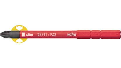 Изображение Skrūvgriežu uzgalis Wiha slimBit W34586; PZ2; 75 mm