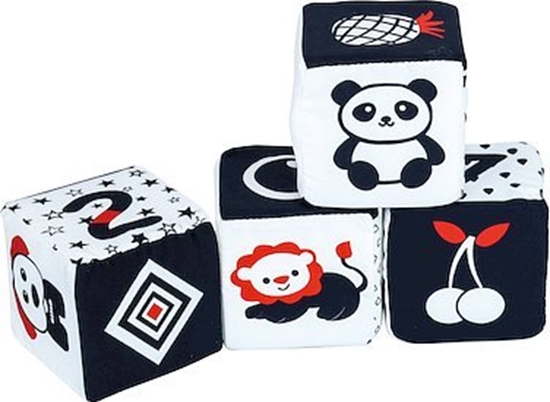 Picture of Smily Play Kostki sensoryczne kontrastowe czarno-biae