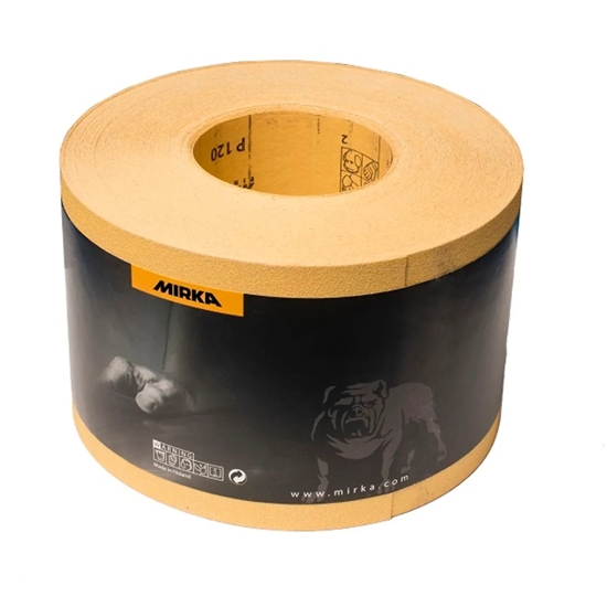 Picture of Smilšpapīra rullis Mirka Gold Proflex 2851100180; 115mmx50m; P80