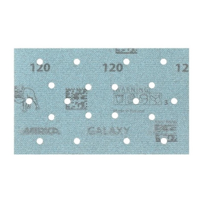 Attēls no Smilšpapīrs Mirka GALAXY FY6BK05015; 81x133 mm; P150