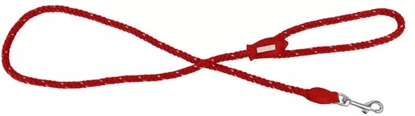 Picture of Smycz dla psa, Rope, Czerwona,  Sznur Odblaskowy,  120cm/10mm