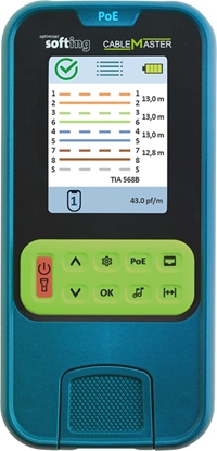 Picture of Softing It Networks SOFTING CableMaster PoE Kit, Wiring and PoE++ tester