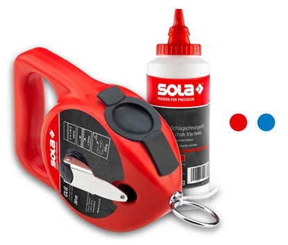 Attēls no Sola SOLA SZNUREK TRASERSKI 30m CLG 30 SET R + KREDA CZERWONA