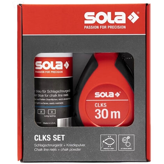 Изображение Sola SOLA SZNUREK TRASERSKI 30m CLKS SET B + KREDA NIEBIESKA