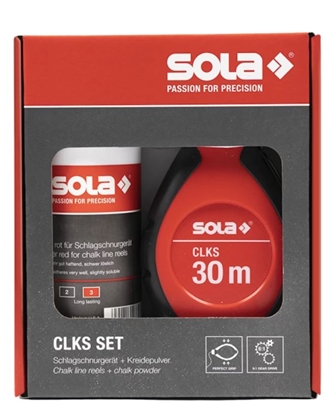 Attēls no Sola SOLA SZNUREK TRASERSKI 30m CLKS SET R + KREDA CZERWONA