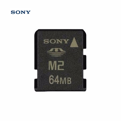 Attēls no Sony M2 Memory Stick Micro atmiņas karte 64 Mb lietota pārbaudīta formatēta Bulk