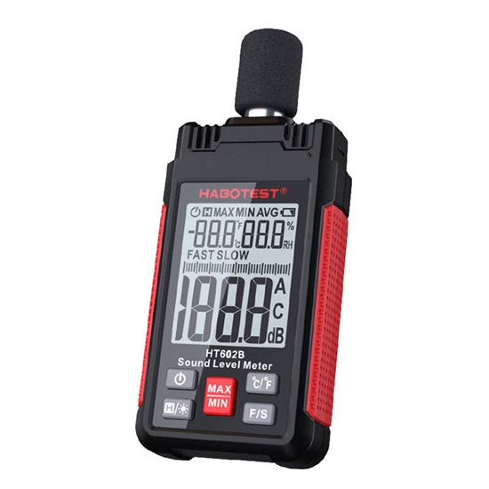 Изображение Habotest Sonometr Miernik Dzwiku Decybelomierz Habotest HT602B