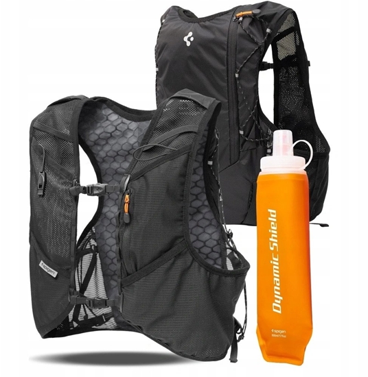 Picture of Spigen SPIGEN A721 DYNAMIC SHIELD RUNNING VEST ACTIVE (M-L) + SOFT FLASK BLACK