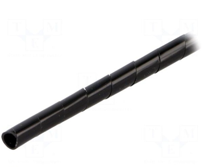 Изображение Spiral wrapping; ¨Bundle : 4÷50mm; polyetylene; black; L: 10m