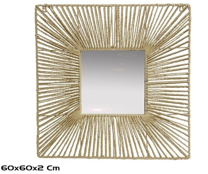 Picture of Square Moon Mirror 60 x 60 x 2 cm, DECORLIFE