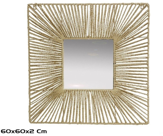 Picture of Square Moon Mirror 60 x 60 x 2 cm, DECORLIFE