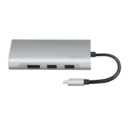 Picture of Stacja dokująca USB3.2 ,USB-C, 8-portow, PD 