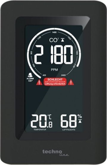 Изображение Stacja pogodowa Technoline Stacja pogodowa / Miernik jakoci powietrza TECHNOLINE WL1030