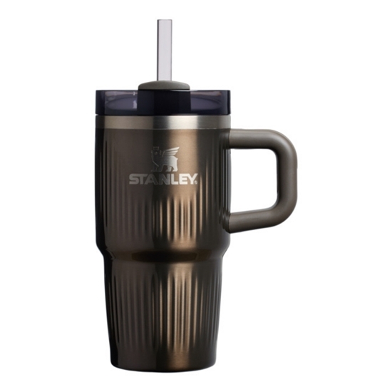 Picture of Stanley Termokubek z somk The Quencher H2.O Fluted Tumbler 0 59L szybki metaliczny brzowy 1200185006449