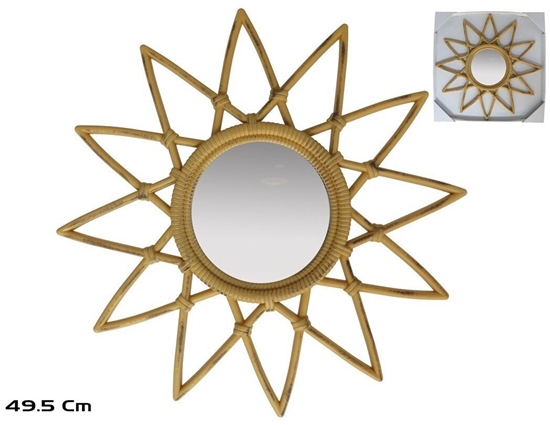 Picture of Star Mirror 49,5 cm, 49,5 x 49,5 x 1,8 cm, DECORLIFE