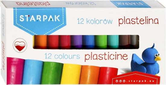 Picture of Starpak PLASTELINA 12KOL STK PUD 1/40