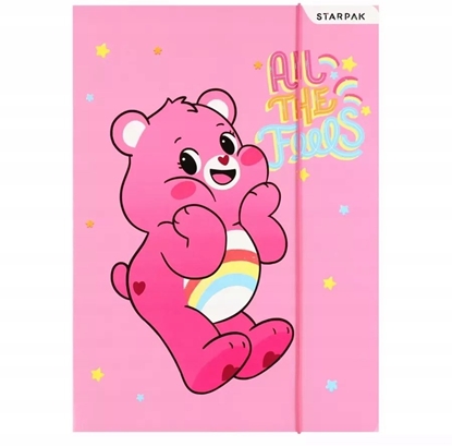Изображение Starpak TECZKA Z GUMKA PAP A4 CARE BEARS MIX2 STK 10/100